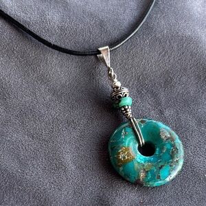 Turquoise Pendant Necklace